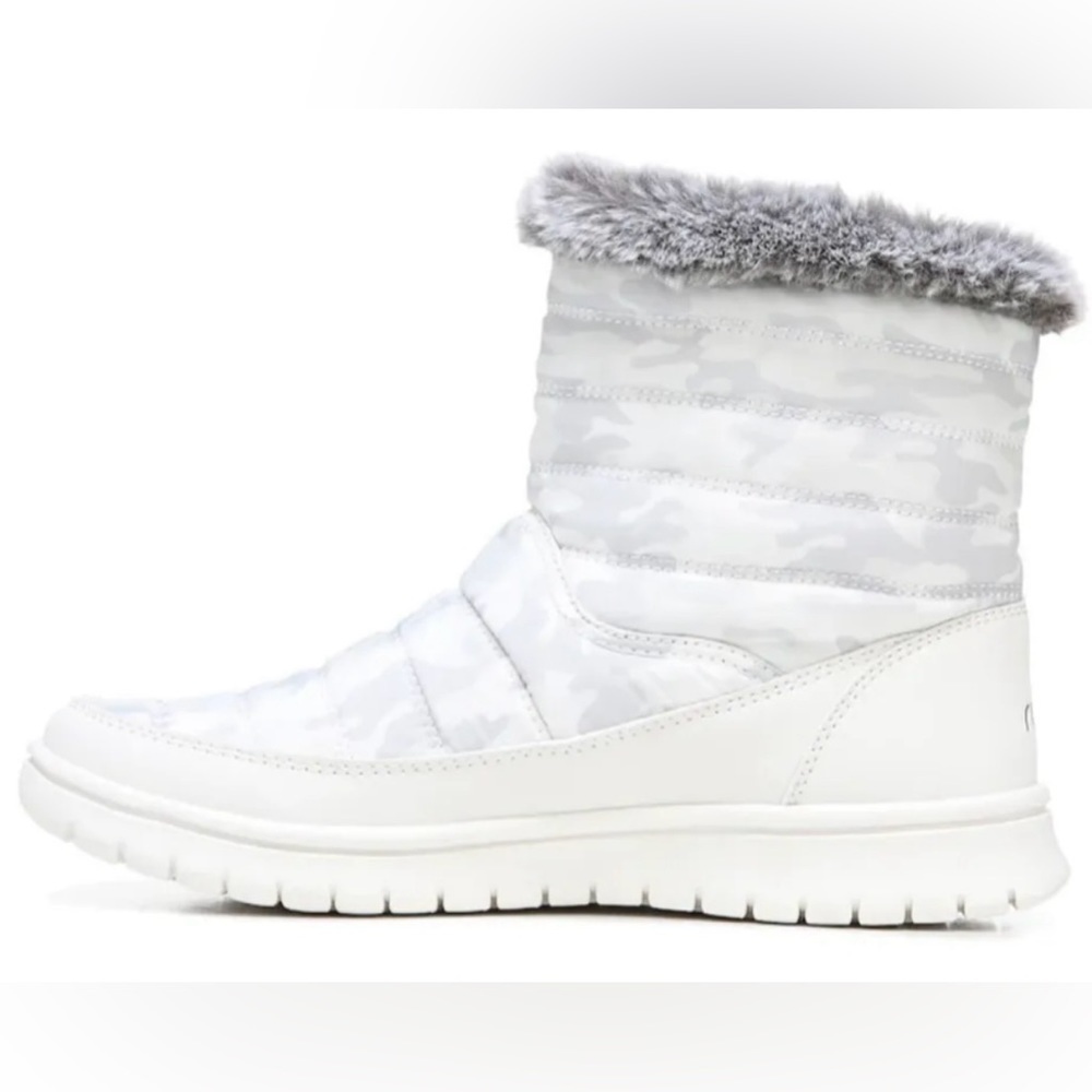 NEW Ryka Women’s Suzy Water Repellant Camo White Ankle Boots Size 9.5M - Picture 2 of 11